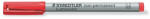 STAEDTLER Alkoholmentes marker, OHP, 1 mm, STAEDTLER "Lumocolor® 315 M", piros (315-2) - iroszer24