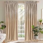  Velúr függöny világos Bézs 250x140 ezüst glamour pöttyös minta (L 808 jasny beż z srebrnym)