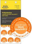 Avery Zweckform Avery eltávolíthatatlan öntapadó plakett "Geprüft nach DGUV Vorschrift 3" 2027-2033 év Ø 20 mm - narancssárga (6977-2027)