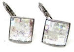 KLARISSA NAGY KLARISSA kapcsos fülbevaló - 12 mm (white patina) (2022101001)