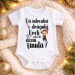 Gravolo Body bebelusi personalizat , Va intreaba o draguta: vreti sa va devin finuta? (C1643)