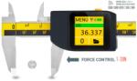 Microtech Дигитален шублер Microtech DataMet CARBIDE eFORCE - 200 мм, 0, 005 мм, 1-20 N (141077020C)