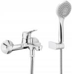 Armatura Kfa Kádtöltő Csaptelep Fali Spot Zuhanyfejjel Morris Króm (5244-510-00)