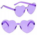 Hopki Esküvői Szív Szemüveg Esküvő Átlátszó Gyerek Party Lila (1177891219)