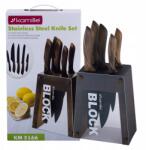 Kamille Kések Blokkban Késkészlet Konyhai Kések Kamille (KM-5166)