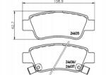 Pagid Hella Pagid Fékbetétek Honda Cr-v III 2.4 I-