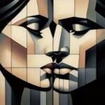 NORIMPEX - Puzzle Tablou Diamant: Fețe cubiste 30x40cm - 1 - 39 piese