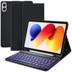 Tech-Protect Husa cu tastatura Tech-Protect SmartCase Pen compatibila cu Xiaomi Poco Pad M1 / Redmi Pad 2 Pro 12.1 inch, Negru (5906302335473)