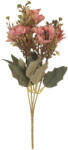 Clayre & Eef Buchet flori artificiale roz verzi 10x10x32 cm (6PL0402P)