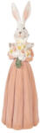 Clayre & Eef Figurina Iepuras Paste Fetita polirasina multicolora 18x16x53 cm (6PR5996)