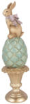 Clayre & Eef Decoratiune Paste polirasina multicolora Ø 8x29 cm (6PR6065)