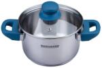Fackelmann Oala Fackelmann Essential 16 cm Otel inoxidabil Manere ergonomice Albastru (66104)