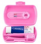 CURAPROX Travel Set Kids, Utazó szett, Rózsaszín (73360802)