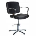 Beauty System fodrászszék, műbőr, fekete (BSBH-8163/127)