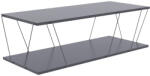 PAKOWORLD Masuta de cafea Tars, gri-negru, 120x48x30 cm (304-000002) Masa de cafea