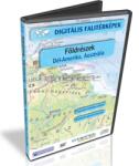  Digitális Térkép - Földrészek - Dél-Amerika, Ausztrália (13 térkép) (SLD912-E)