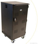 ELMA Tablet tartó és töltő guruló fémszekrény (32 db tablet) USB (VEGA-32T-M-USB) - iskolaellato