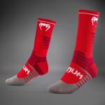 Venum | Официален Вносител за България Чорапи Venum за Бокс Elite Performance Crew Socks - Red/White - 37-39