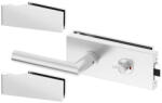  Mâner ușii de sticlă SLIM PRO INOX set de WC SZKWINS (2557)