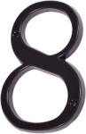 KĽUČKA Număr " 8 " negru 120mm (533)
