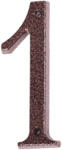  Číslo " 1 " cupru antic 120mm (1104)