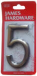 KĽUČKA Număr "5" 75mm bronz (511)