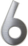  Număr "6" 75mm nerez (1594)