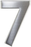  Număr "7" 75mm nerez (1595)