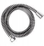 Loge Snake 20 zuhanytömlő, 150cm, fekete-króm (snake 20)