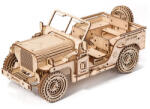 Little Story Puzzle 3D, din lemn, Jeep militar, 199 piese (E014)