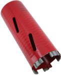 CRIANO Carota diamantata Super PREMIUM ø76mm x 180mm x M16 pentru gaurire Beton armat, Zidarie, Granit - DXQZ. REDCORE. 76 (DXQZ.REDCORE.76.M16) - zoomzi