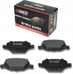 DACO Fékbetét Fiat 500 07- Panda 04- Punto 03- Hátsó Daco