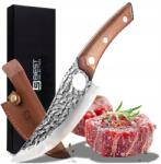 Bestselection Főnök kés Bárd penge Rozsdamentes acél Éles szeletelés Hús aprítás tok (nóż japoński pomidory tasak warzywa owoce)