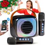  Karaoke Szett 2 Mikrofon Vezeték Nélküli Hangszóró Ajándék Gyerekeknek (23073277)