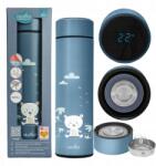 Nuvita Gyerek termosz Led Hőmérséklet Érzékelővel Acél Kék 500ml (6931-20139)