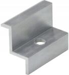  Klema Végzáró Ezüst Csat Bilincs Rögzítő Panel Pv 35mm (UCHWYT DO PANELI 35MM ALU)