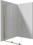 Deante Paravan de dus glisant, 80x195 cm, sticla securizata 6 mm, auriu, Deante Prizma (KTJ_Z38R)