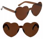 Hopki Esküvői Szív Szemüveg Esküvői Átlátszó Gyerek Party Barna (1177891133)