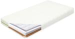 NEW BABY Saltea pentru copii New Baby CLASSY 120x60x11 cm hrişcă-spumă de poliuretan-cocos Aloe Vera Saltea bebelusi