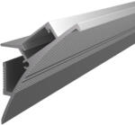 LED Solution Profil LED pentru montaj încastrat în gips-carton V35 Profil fără difuzor 2m