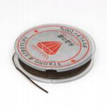 MIXFORM Lapos cérna Rugalmas, Átlátszó, Barna, 0.6mm, 10m/orsó (13WB15662)