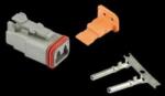 WESEM A. 07135 Két pólusú DEUTSCH tipusú csatlakozó szett (A.07135)