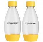 SodaStream Fuse cumisüveg, 2 x 0, 5l, sárga, mosogatógéphez (7290116742366)