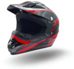 XTR Casca motocross atv copii XTR 125, culoare negru rosu, marime YL, 55-56cm (XTR125-975) - simoto