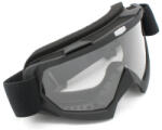 XTR Ochelari cross atv enduro, XTR, lentila transparenta, culoare rama negru mat (BMA-911) - simoto