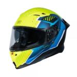 ORIGINE Casca moto integrala cu ochelari, Origine Force Bunker, marime XL, culaore galben albastru negru mat, ECE22.06 (2030280294001XL) - simoto