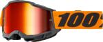  Ochelari cross atv 100% Accuri 2 Orange, lentila oglinda, culoare rama negru (26013476PE) - simoto