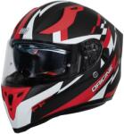 ORIGINE Casca moto integrala cu ochelari, Origine Strada Reveal, culoare rosu negru mat, marime L (2030140271012L) - simoto