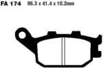 EBC Placute de frana FA174V, Semi-Sinter, EBC (7377036MA) - simoto