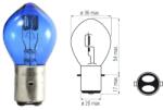 BOSMA Bec far BOSMA 12V 35 35W BA20D, culoare albastru (ZAR12V35/35WK2WBA20DBBOS000)